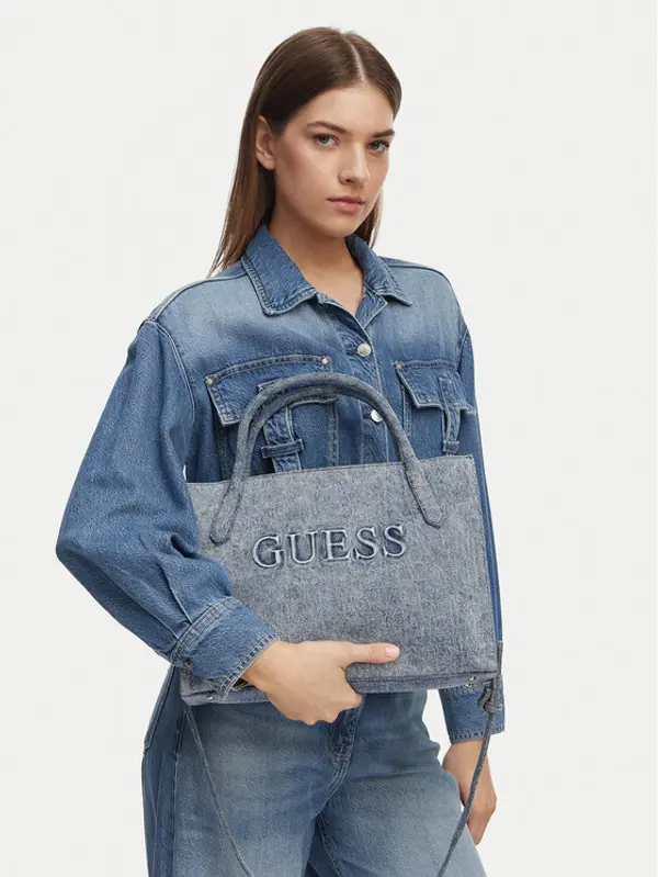 Guess Guess Torbica Jodi HWDG97 69220 Svijetlo plava