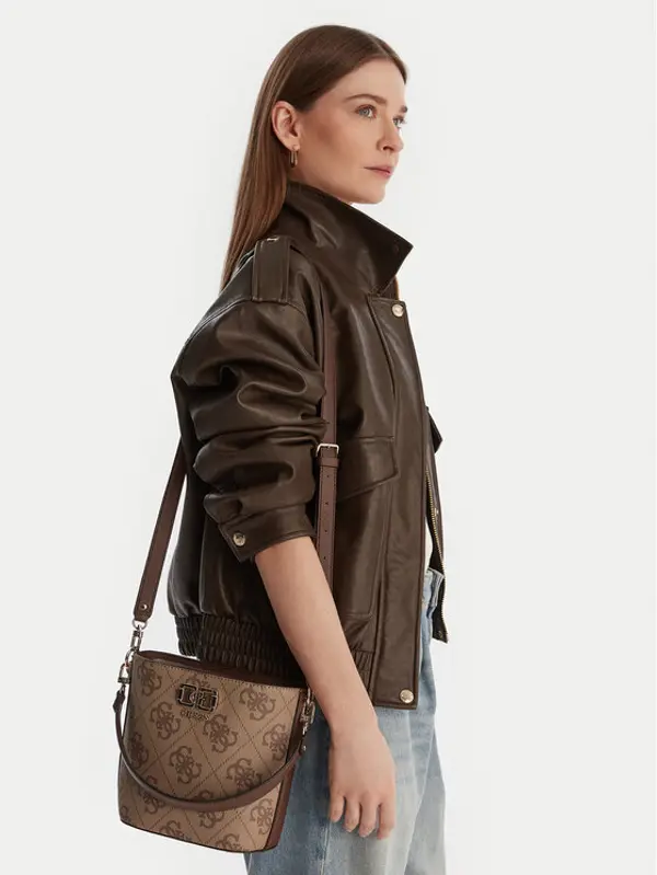Guess Guess Torbica Karnilla Logo HWOS99 01010 Smeđa