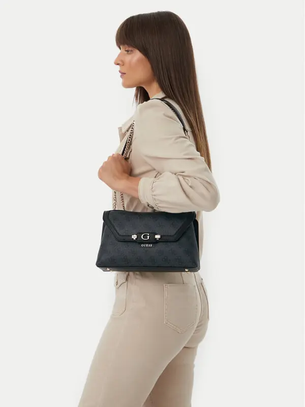 Guess Guess Torbica Lindsey HWSG97 49210 Crna