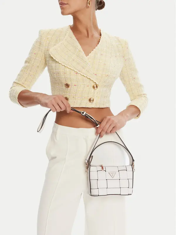 Guess Guess Torbica Maylee Mini HWWG96 61720 Bijela