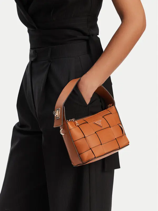 Guess Guess Torbica Maylee Mini HWWG96 61720 Smeđa