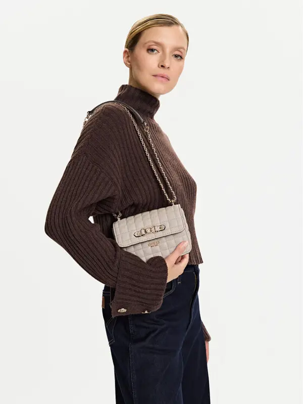 Guess Guess Torbica Nadira Mini HWQG84 24780 Bež