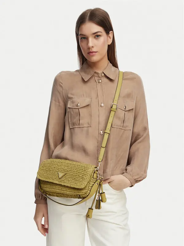 Guess Guess Torbica Ofelia HWWG99 23190 Svijetlo zelena