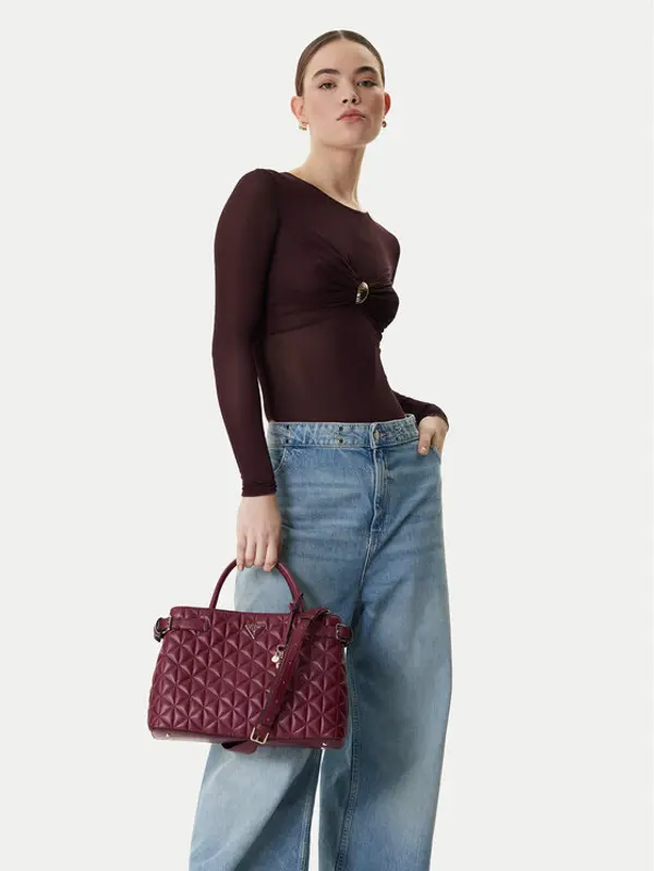 Guess Guess Torbica Paisleigh HWQG98 83060 Tamnocrvena