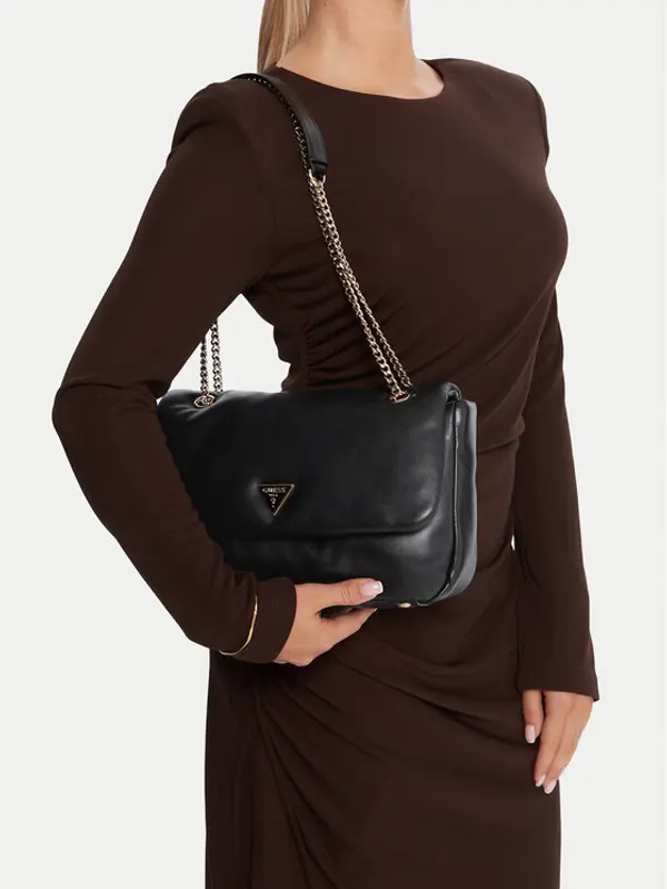 Guess Guess Torbica Sunetra HWNG75 34210 Crna