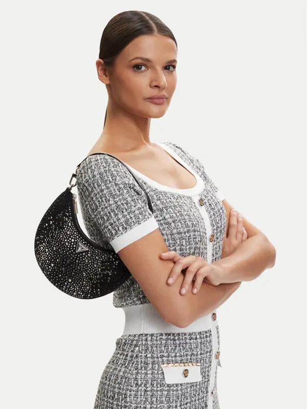 Guess Guess Torbica Tasmin Mini HWEG99 31720 Crna