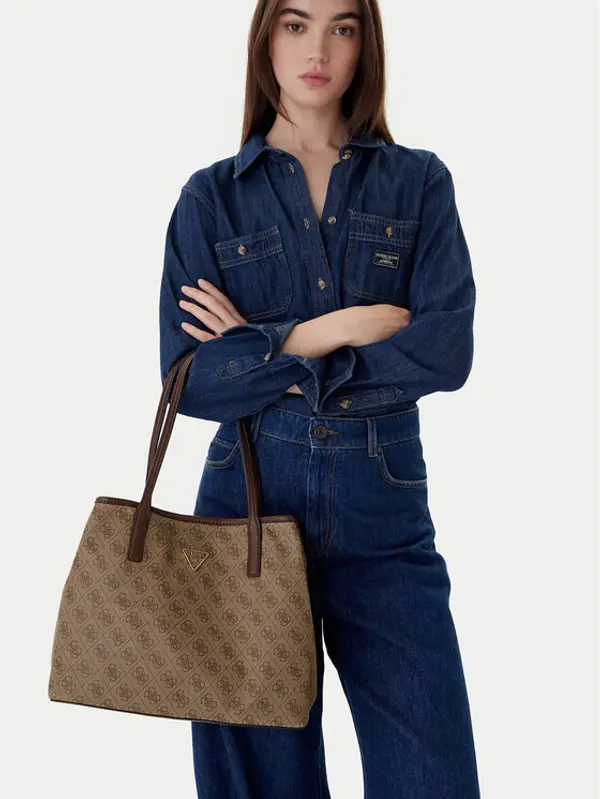 Guess Guess Torbica Victtoria HWESG9 51428 Smeđa