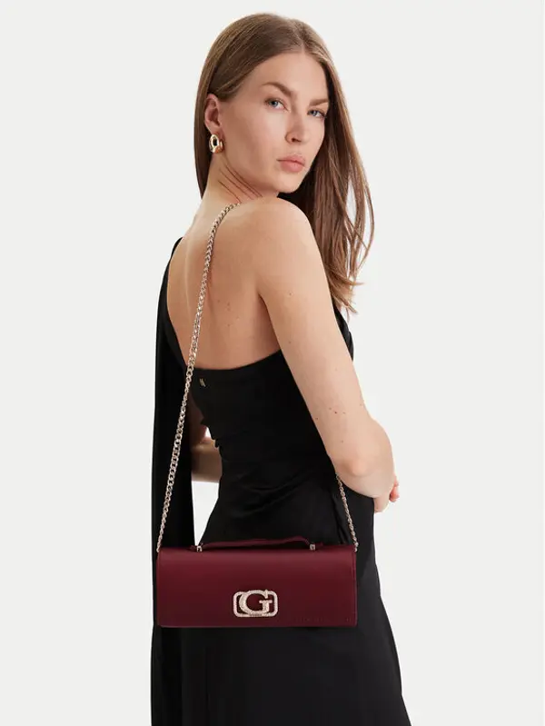 Guess Guess Torbica Zalina Mini HWSE93 50720 Tamnocrvena
