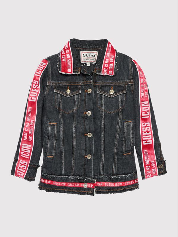 Guess Guess Traper jakna J1BL22 D4GA0 Crna Regular Fit