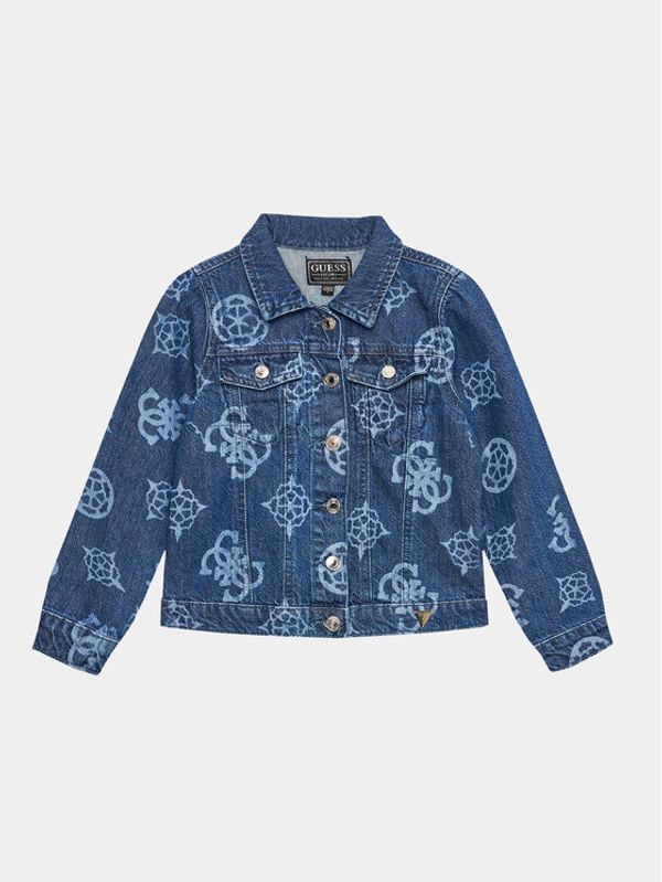 Guess Guess Traper jakna J3YL01 D45E0 Plava Regular Fit