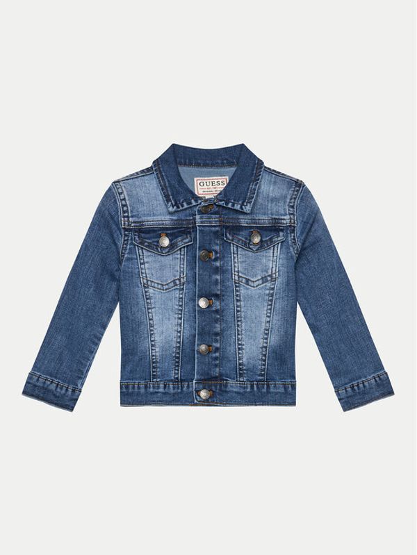 Guess Guess Traper jakna N4GL03 D4CA0 Plava Regular Fit