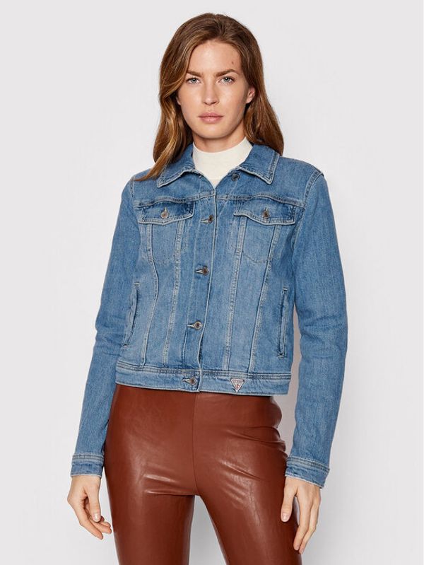 Guess Guess Traper jakna W2GN25 D4MS1 Plava Regular Fit