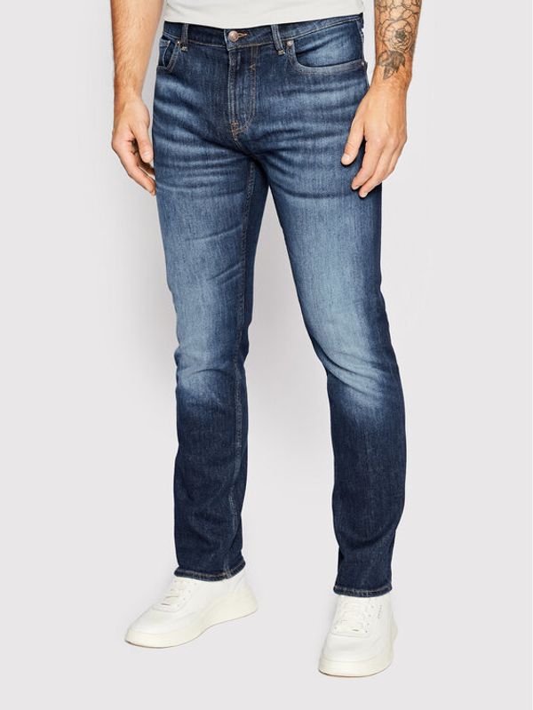 Guess Guess Traperice Angeles M2YAN2 D4Q41 Tamnoplava Slim Fit