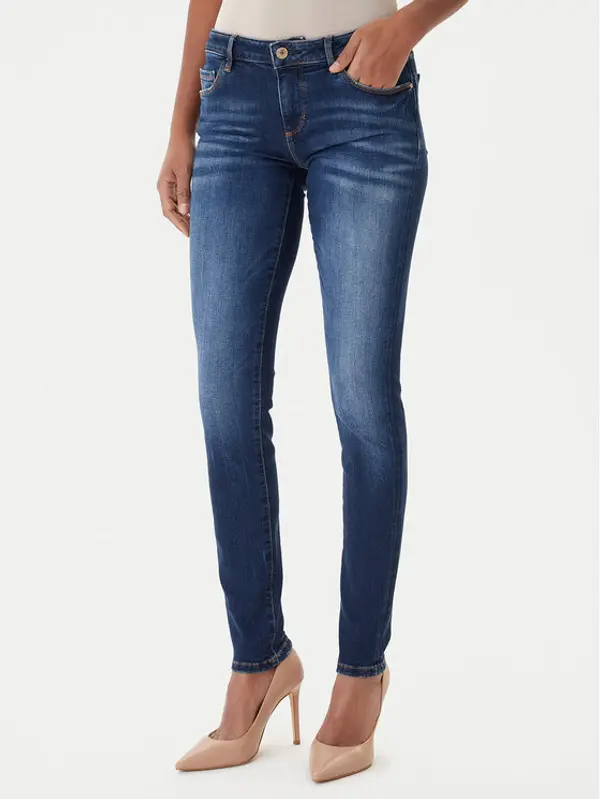 Guess Guess Traperice Annette W2YA99 D4Q03 Tamnoplava Skinny Fit