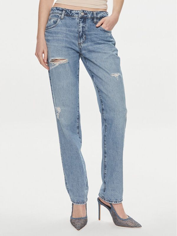 Guess Guess Traperice Celia W4GA0Q D5BS0 Tamnoplava Relaxed Fit