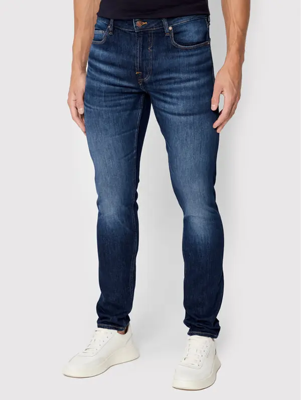 Guess Guess Traperice Chris M2YA27 D4Q41 Tamnoplava Super Skinny Fit