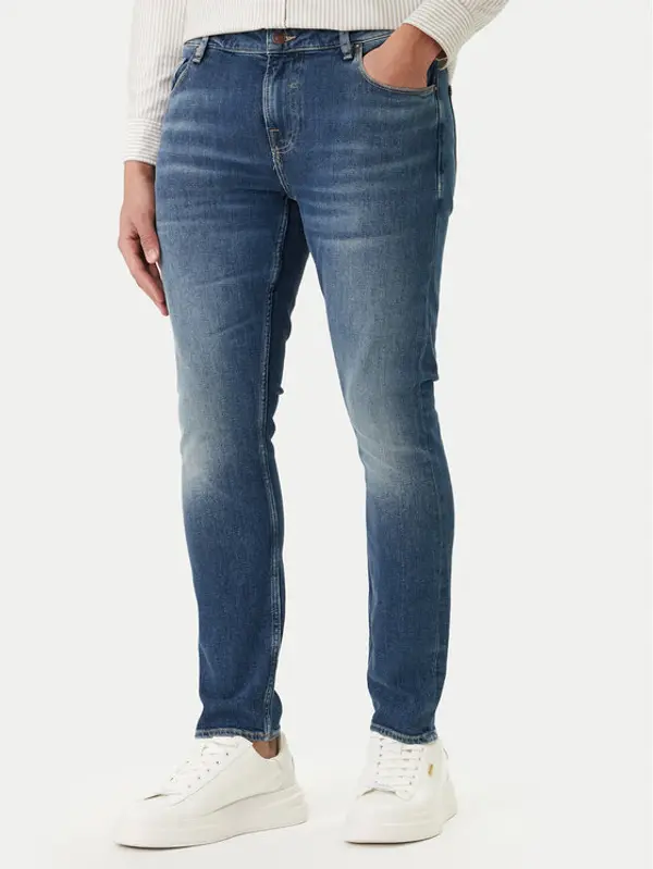 Guess Guess Traperice Chris M2YA27 D4Q42 Tamnoplava Super Skinny Fit
