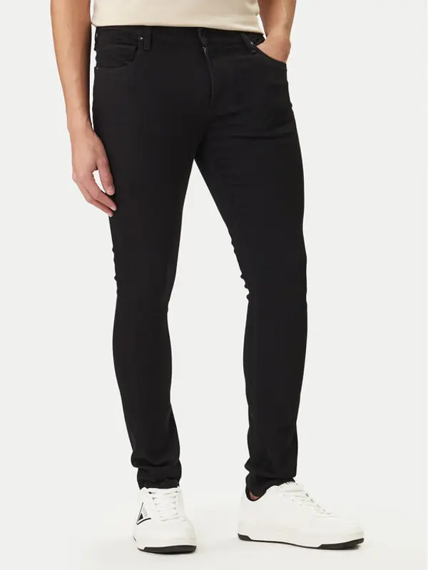 Guess Guess Traperice Chris M2YA27 D4Q51 Crna Super Skinny Fit