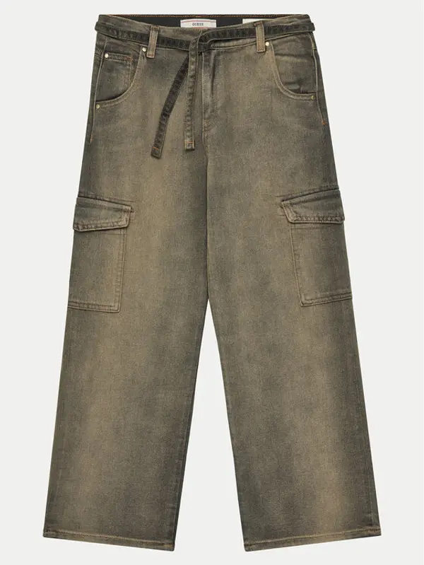 Guess Guess Traperice J5RA13 D5J40 Zlatna Relaxed Fit