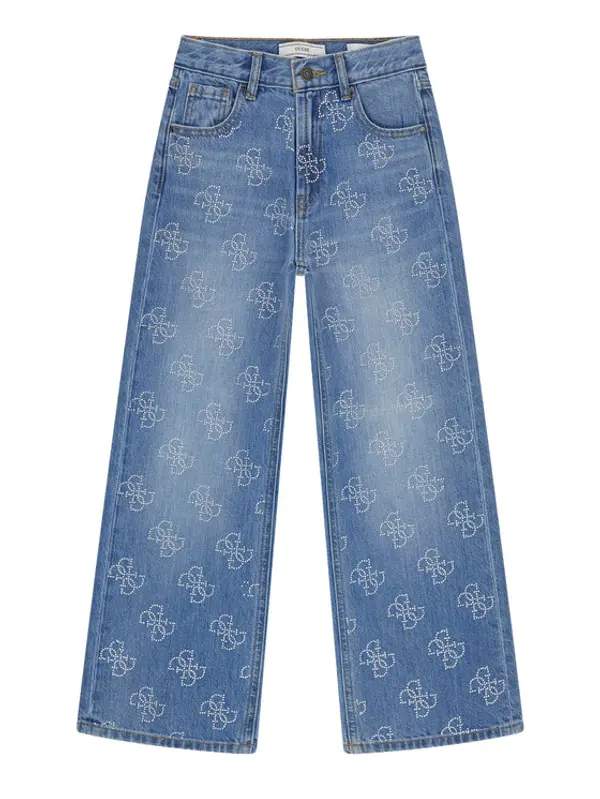 Guess Guess Traperice J6GA00 D45E0 Plava Relaxed Fit