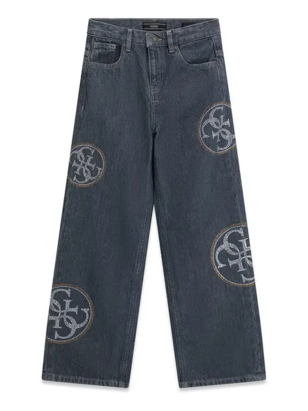 Guess Guess Traperice J6YA02 D1209 Siva Wide Leg