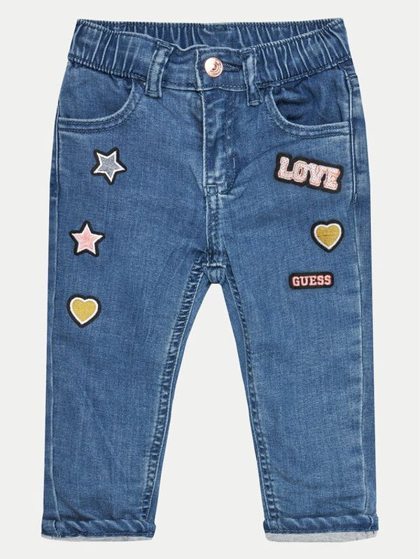 Guess Guess Traperice K4BA09 D5G60 Tamnoplava Relaxed Fit