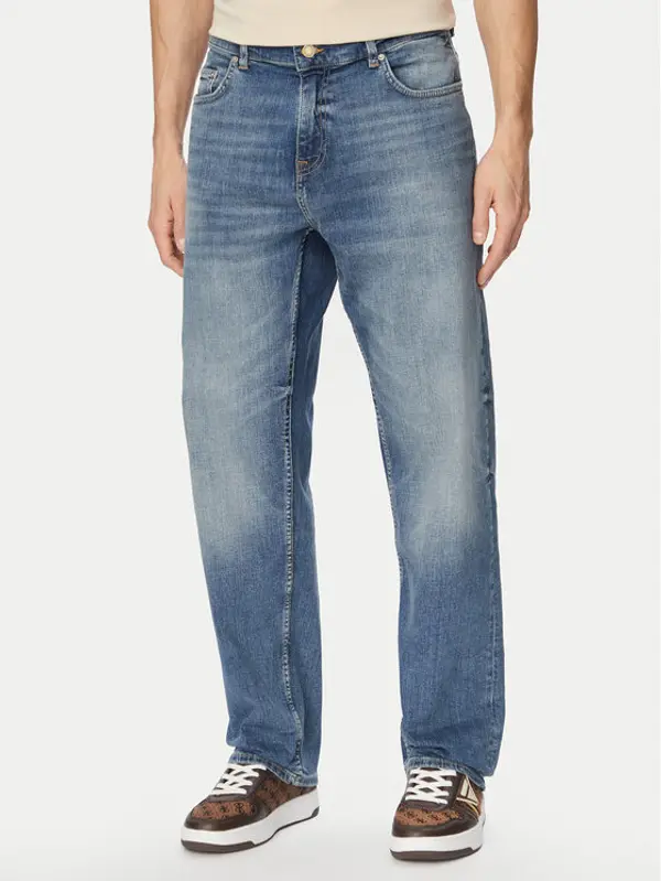 Guess Guess Traperice M6GA82 D0776 Plava Relaxed Fit