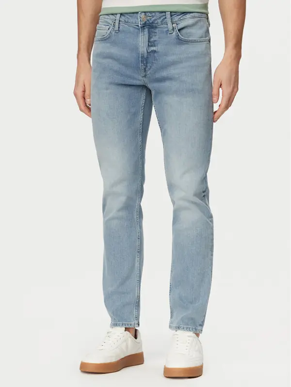 Guess Guess Traperice M6GAS2 D1118 Svijetlo plava Slim Tapered Fit