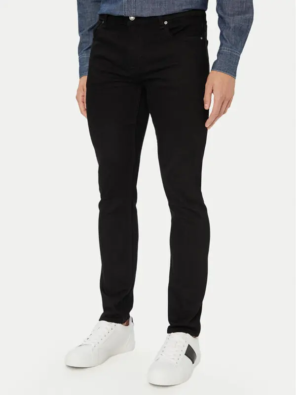 Guess Guess Traperice M6YAN1 D1486 Crna Skinny Fit