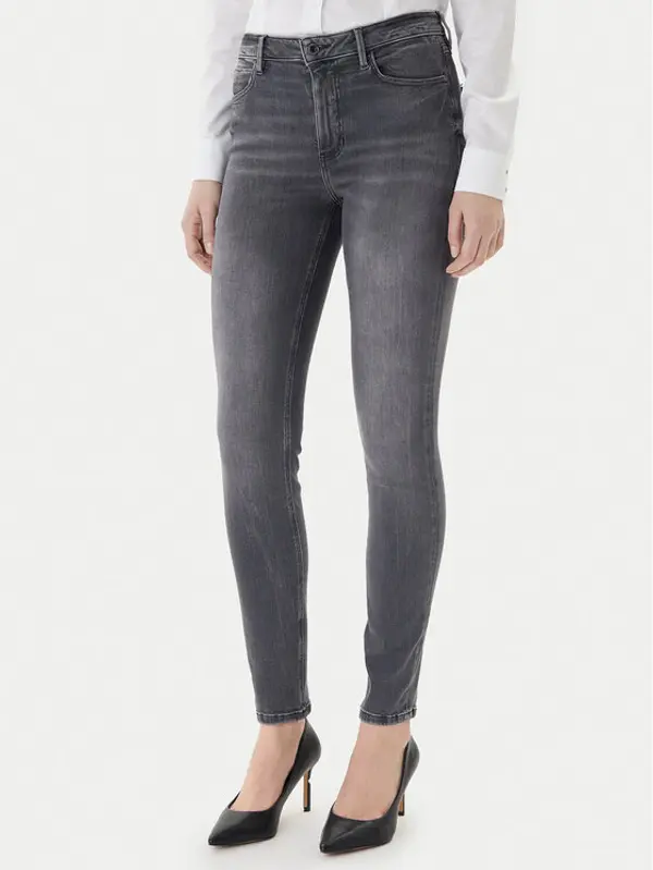 Guess Guess Traperice W2YA46 D4PZ2 Siva Skinny Fit