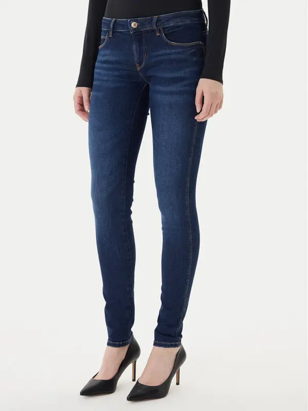 Guess Guess Traperice W2YAJ2 D4Q03 Plava Skinny Fit