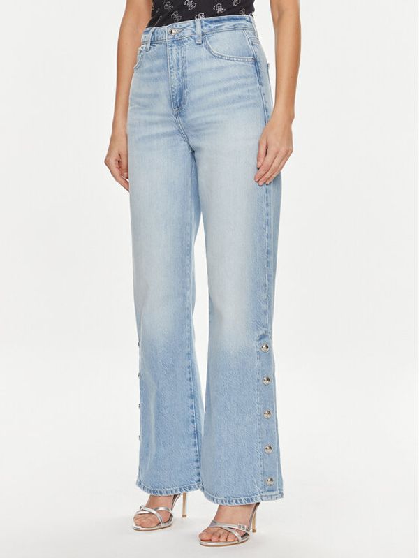 Guess Guess Traperice W4GA98 D5BO0 Plava Palazzo Fit