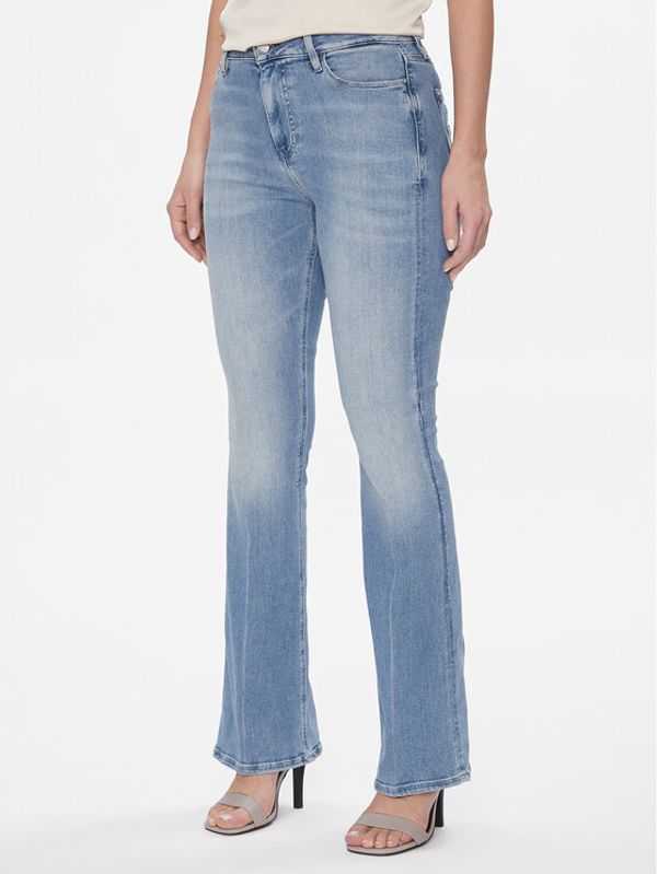 Guess Guess Traperice W4RA0L D4Q0D Plava Flare Fit