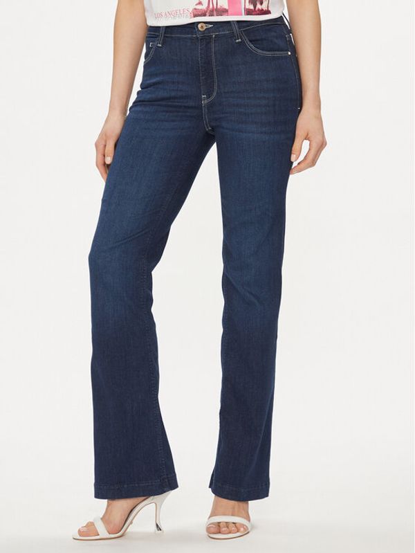 Guess Guess Traperice W4RA58 D5901 Tamnoplava Bootcut Fit