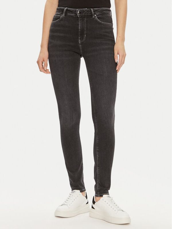 Guess Guess Traperice W4YA1J D5DY1 Crna Slim Fit
