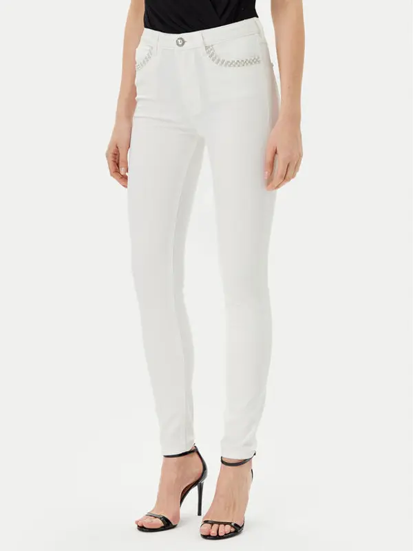 Guess Guess Traperice W5GA46 D5N71 Bijela Skinny Fit
