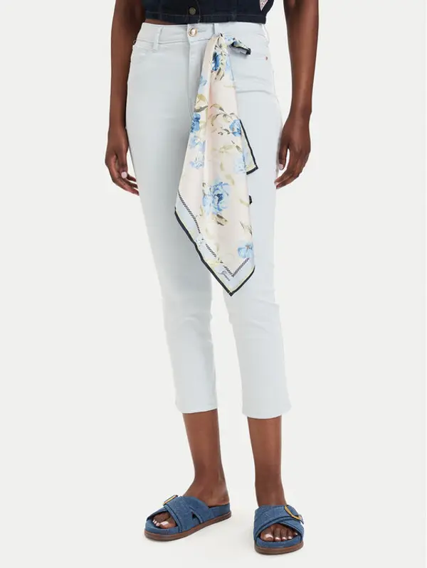 Guess Guess Traperice W5GA91 W93CM Svijetlo plava Skinny Fit