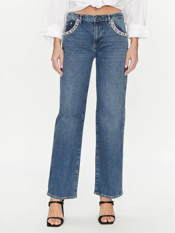 Guess Guess Traperice W5RA1N D5ACC Plava Skinny Fit