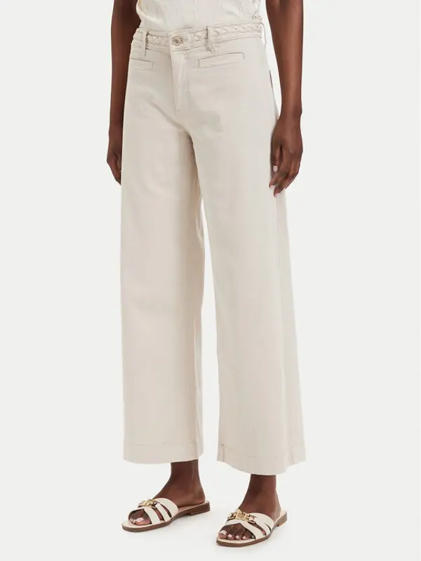 Guess Guess Traperice W6GB15 W1886 Bež Wide Leg