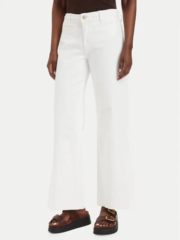 Guess Guess Traperice W6GB15 W1886 Krem Wide Leg