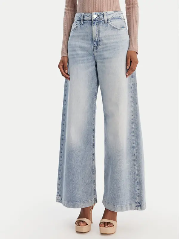 Guess Guess Traperice W6RA1C D6833 Plava Wide Leg