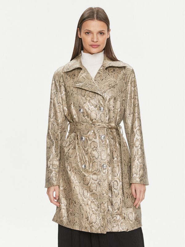 Guess Guess Trench Mila W4RL31 WFZU0 Smeđa Regular Fit