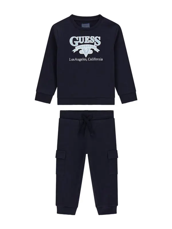 Guess Guess Trenerka N6YG04 K4080 Tamnoplava Regular Fit