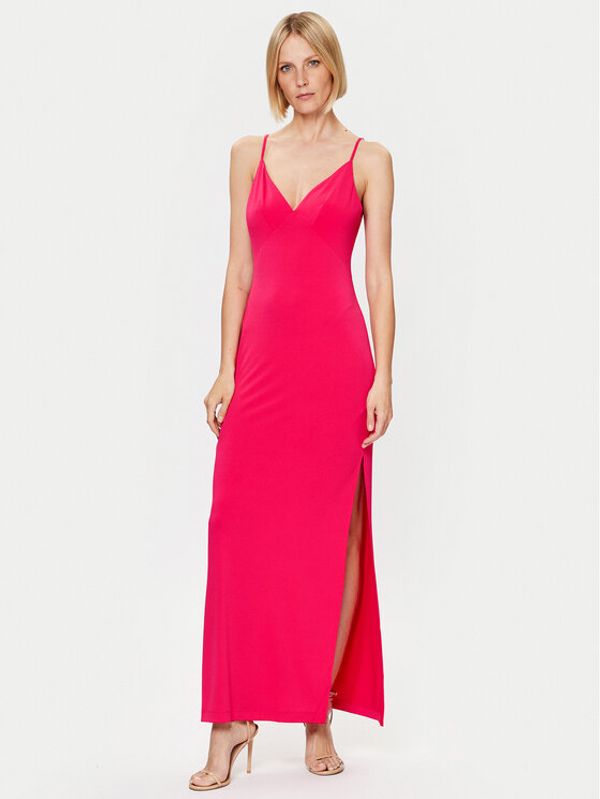 Guess Guess Večernja haljina Ramsha W3GK65 KBPZ0 Ružičasta Regular Fit