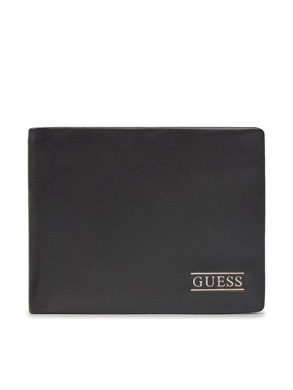 Guess Guess Veliki muški novčanik New Boston R Slg SMNEBR LEA20 Crna