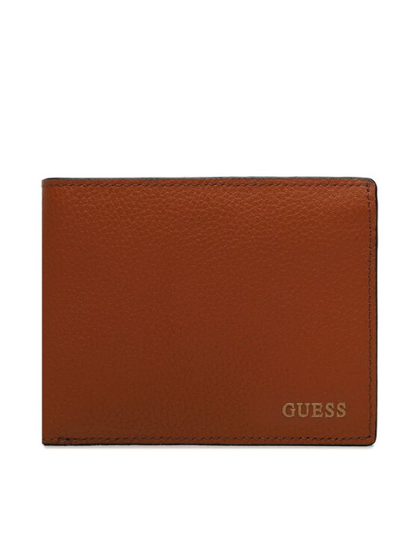 Guess Guess Veliki muški novčanik Slg Recap SMRIVI LEA24 Smeđa