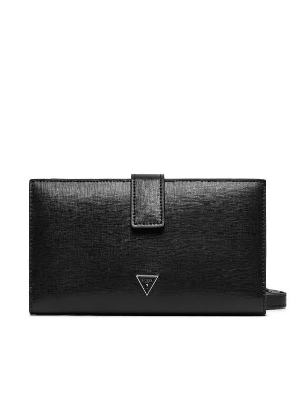 Guess Guess Veliki muški novčanik SMMTSL LEA51 Crna