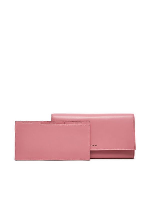 Guess Guess Veliki ženski novčanik Not Coordinated Wallets RW1655 P4301 Ružičasta
