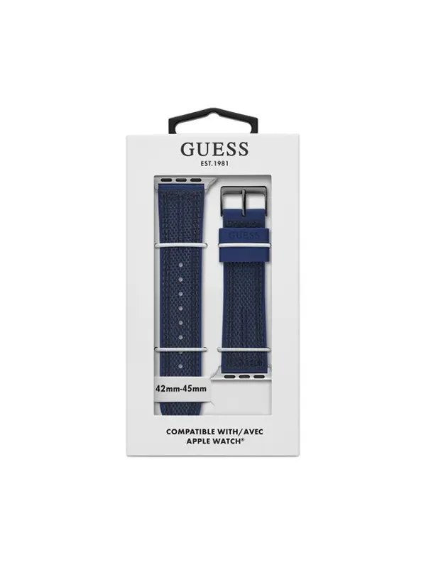 Guess Guess Zamjenski remen za sat Apple Watch CS3003S3 Tamnoplava