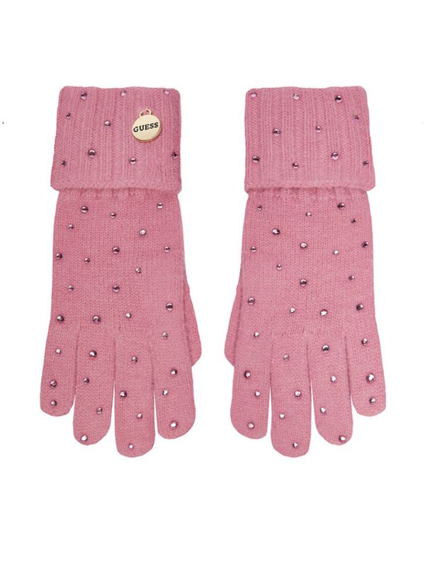 Guess Guess Ženske rukavice AW5215 POL02 Ružičasta